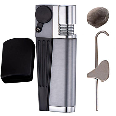 Metal Lighter with Pipe - LightsBetter